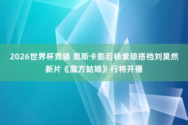 2026世界杯竞猜 奥斯卡影后杨紫琼搭档刘昊然新片《魔方姑娘》行将开播